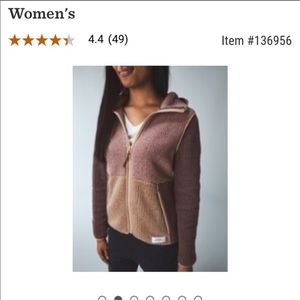 REI Aureum Sherpa Hoodie Zip Jacket